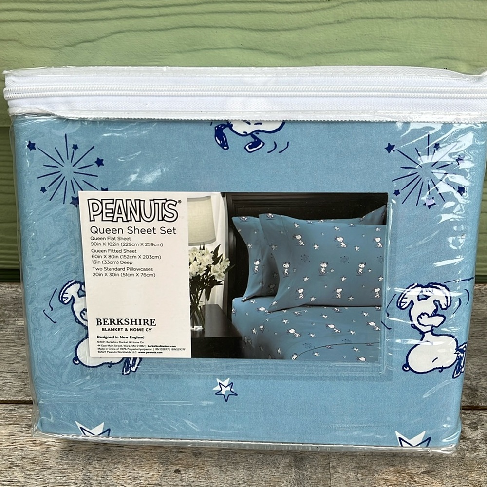 Peanuts Queen Sheet Set